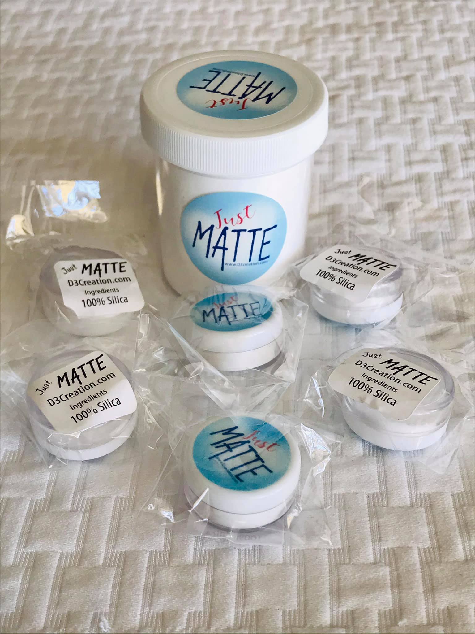 Just Matte Samples - Touch of Grace Silicones by MK